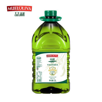 品利（MUELOLIVA）特级初榨橄榄食用油3L 健身孕妇可用 西班牙进口送礼年货节送礼 /粮油调味 /食用油 /橄榄油 商品图1