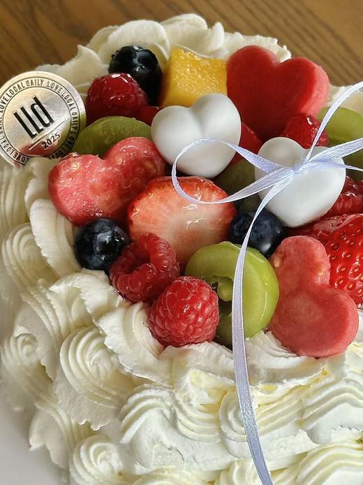 爱情告白诗tablecake·奶油蛋糕 商品图1