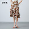 EITIE爱特爱夏季新款印花通勤显瘦a字半身裙7806512 商品缩略图0