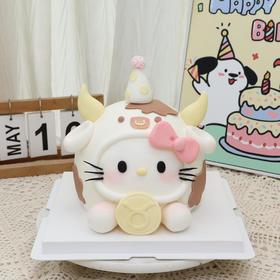 HelloKitty--金牛座蛋糕