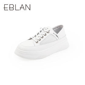 伊伴夏季经典百搭小白鞋B25371807