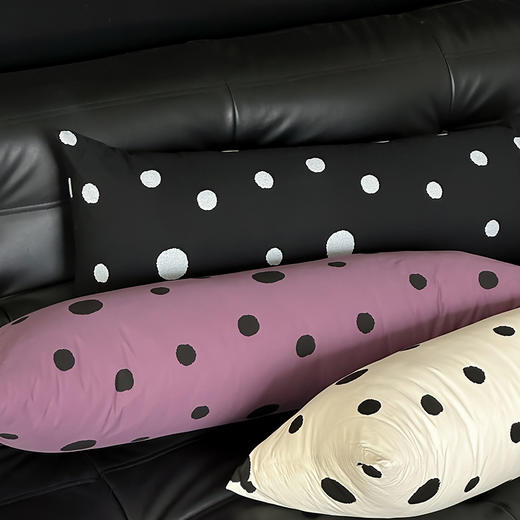 自然醒波波 彩虹 流沙长条抱枕ins风时尚睡觉抱枕沙发长腰靠垫床头靠枕靠背枕护腰MT 商品图3