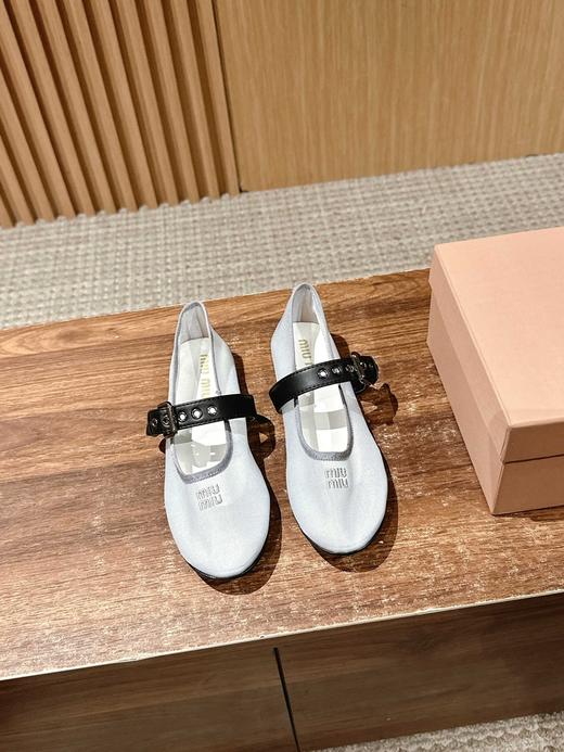 MIUMIUI2025/ss 缪缪网纱芭蕾舞鞋（HC） 商品图2