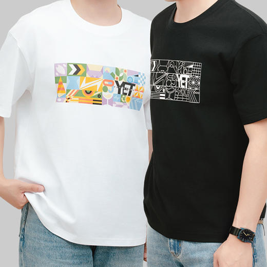 LT系列-YET孟菲斯T恤 商品图0