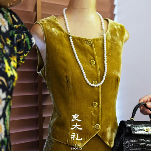 【预售7天】良木礼真丝绒套装（2e003） 商品图1