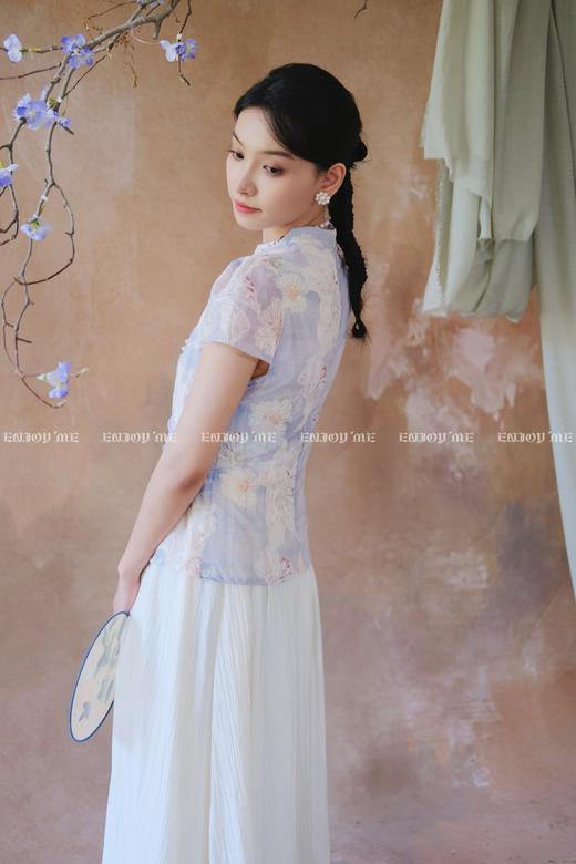 【门店同款】ENJOY夏季云敛-“鸾衿折桂”晚风清梦中式旗袍 162451613 商品图1