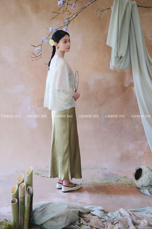 【门店同款】ENJOY夏季云敛-青鸾羽衣中式外套 162593806 商品图4