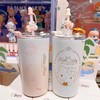 【美好的一天，从喝水开始！】可爱hellokitty保温杯 高颜值316不锈钢 大容量网红爆款 保冷吸管杯-QQ 商品缩略图3