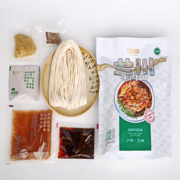 尕兰郎兰州拉面252g*12袋/箱 泡面清真牛肉面方便面特产小吃兰州牛肉面  /粮油调味 /方便食品 /有料煮面 商品图0