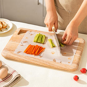 摩登主妇一次性菜板垫家用食品级防霉抗菌pe水果切案板菜砧板垫纸