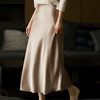ORIGNAL&CO  |  45度斜裁肌理缎面开衩半身裙 商品缩略图7