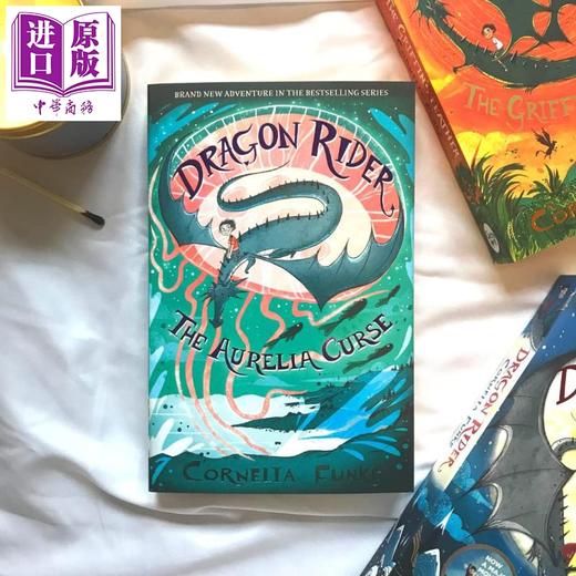 【中商原版】龙骑士3 奥蕾莉亚的诅咒 德国JK罗琳 柯奈莉亚 冯克 Dragon Rider The Aurelia Curse 英文原版 Cornelia Funke 商品图1