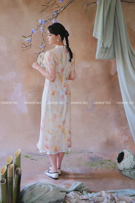 【门店同款】ENJOY夏季云敛-“鸾衿折桂”小满初晴中式旗袍 162505440 商品图2