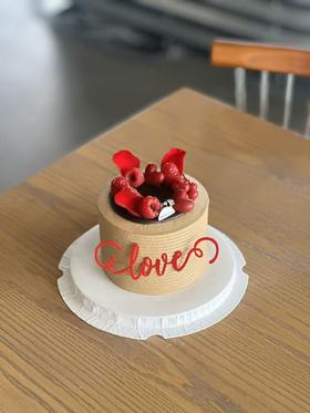 路易波士咖啡玫瑰·奶油蛋糕