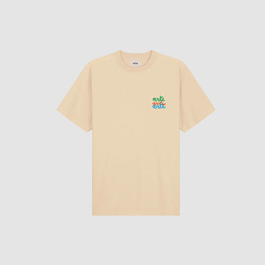Arte BACK LOGO PEOPLE T-SHIRT 印花短袖圆领T恤 商品图4