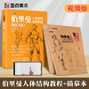 伯里曼人体结构绘画教学人体结构入门教程解剖动态骨骼透视艺考生美术生专用人体素描速写临摹基础初学者入门技法套装 商品缩略图0
