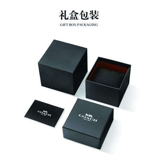 COACH/蔻驰CASS系列茶玫瑰石英安可拉红小方糖女表手表 商品图7