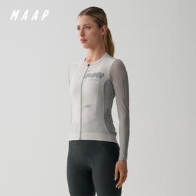 MAAP 女士 Aerate Pro Air LS Jersey 3.0 雾影灰 长袖骑行服