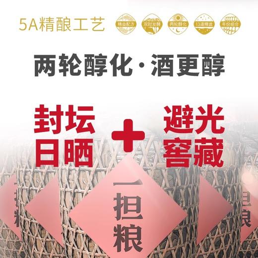 【厂家直营】一担粮5A精酿二锅头“小棕瓶”（清香型）42%vol 12瓶装 商品图1