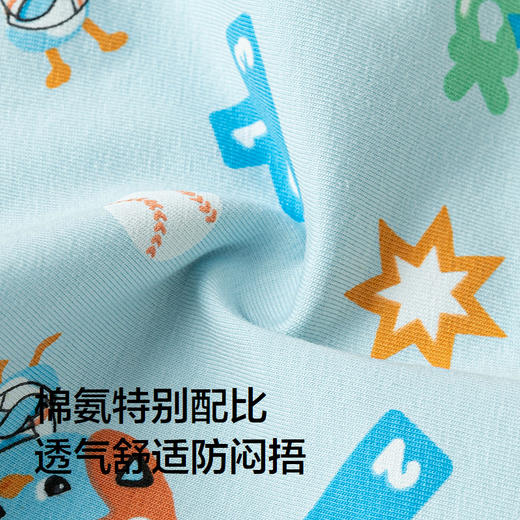 【任选2件69元】【萌鸡小队IP】巴拉巴拉男童内裤棉平角四角短裤抗菌不夹P三条装 商品图3