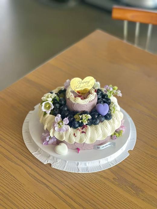 浪漫紫色tablecake·奶油蛋糕 商品图0