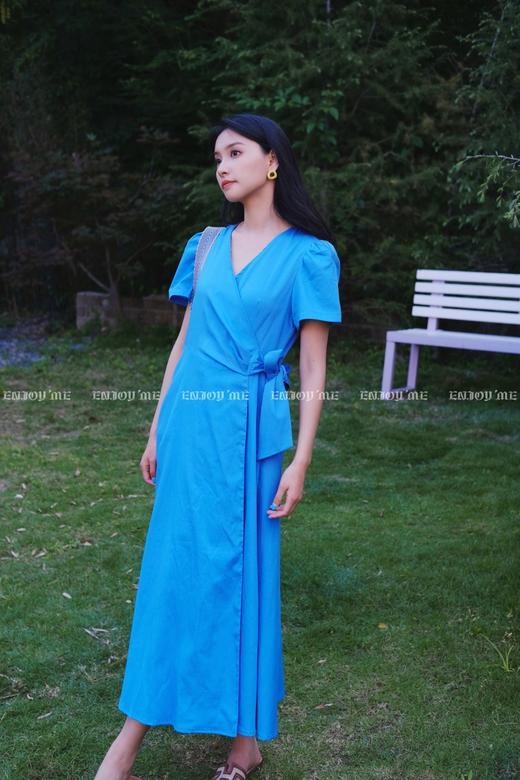 【门店同款】ENJOY夏季“后花园”侧边系带连衣裙 162543198 商品图0