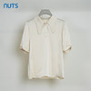 NUTS夏季新品纯色时尚气质高级感短袖衬衫428013547 商品缩略图0
