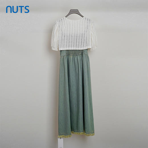 NUTS夏季新品时尚气质两件套水洗牛仔连衣裙428103481 商品图1