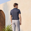 半身缘男装 夏季精致胸标透气弹力华夫格POLO衫252112M01012142 商品缩略图4