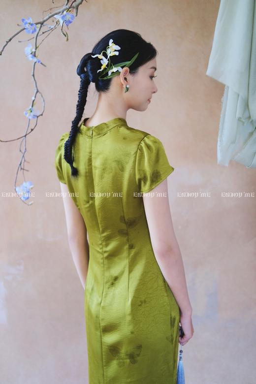 【门店同款】ENJOY夏季云敛-“鸾衿折桂”锁清秋中式旗袍 162743501 商品图3