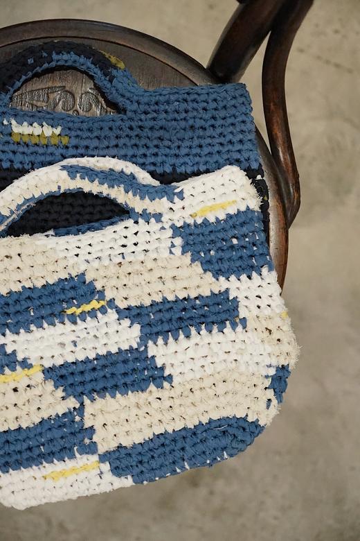 MAKU textiles｜手工钩针迷你托特包(NICO/ECRU) 商品图6