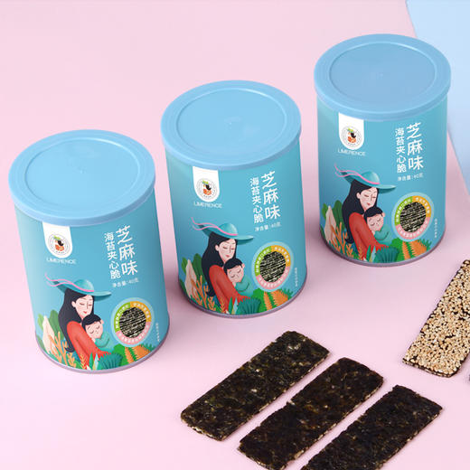 莱蒙瑞斯海苔夹心脆礼盒40g*8/盒 商品图2