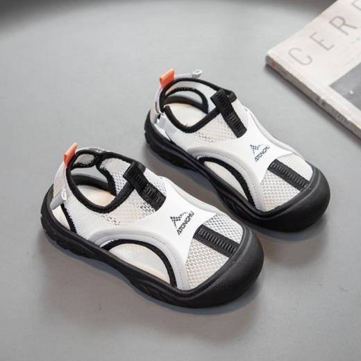 🌞 夏日遛娃神器上线！【AFJI品质夏季新款高品质魔术贴透网休闲凉鞋006🏆】， ✅能快速排出闷热湿气，💕即使孩子疯玩一整天， ✅双脚也能时刻保持干爽，告别汗脚烦恼！  商品图4