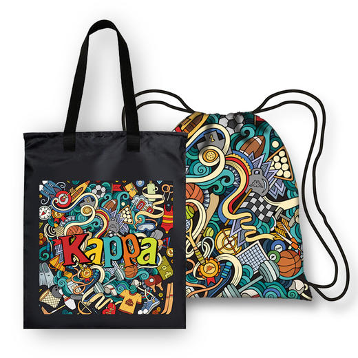 KAPPA双面两用包K0AZ8GX01 商品图0