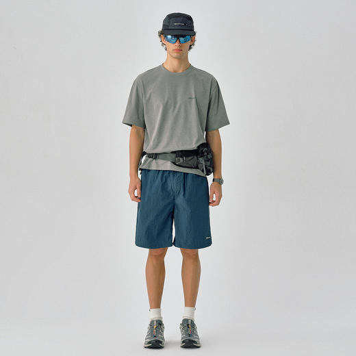 714street轻薄健身运动短裤男夏季新款直筒休闲裤户外速干防晒裤 商品图4