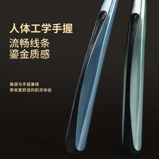 【5支独立装】家庭装大头清洁U型长刷头软毛成人细丝家用防滑宽头牙刷 商品图3