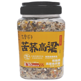 七里浮子苦荞高粱快熟膳食谷物米1.2kg瓶【XPTX】