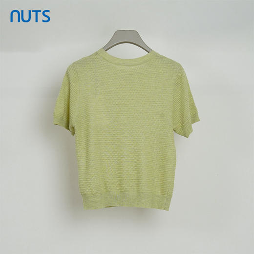 NUTS夏季新品纯色清新圆领宽松时尚套头衫428053497 商品图1