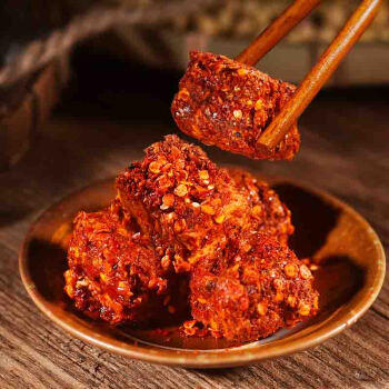 夹江腐乳霉豆腐香辣120g无油浸泡豆腐乳即食下饭菜拌面酱便携装调味品 /粮油调味 /调味品 /腐乳 商品图6