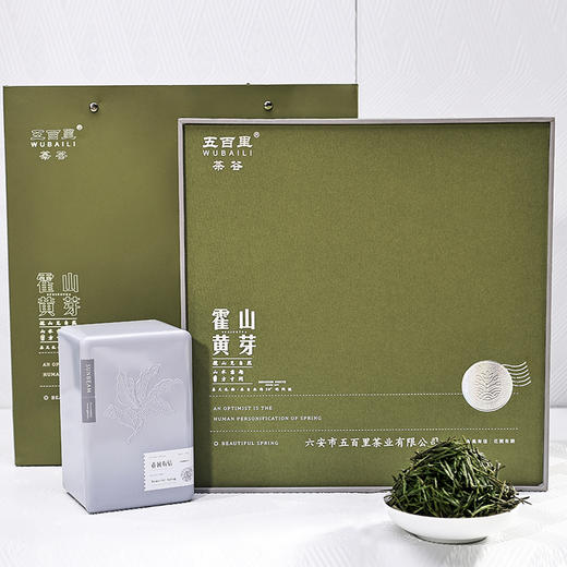 五百里 霍山黄芽 特一级新茶 300g(4听x75g) 商品图1