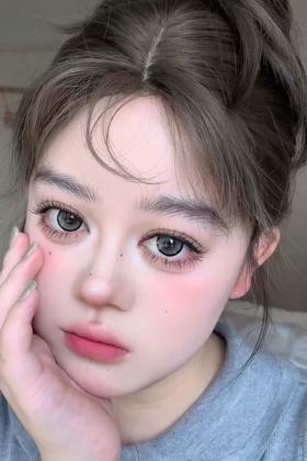 kaylens 日抛  满满碎光 直径14.5mm着色14.2mm