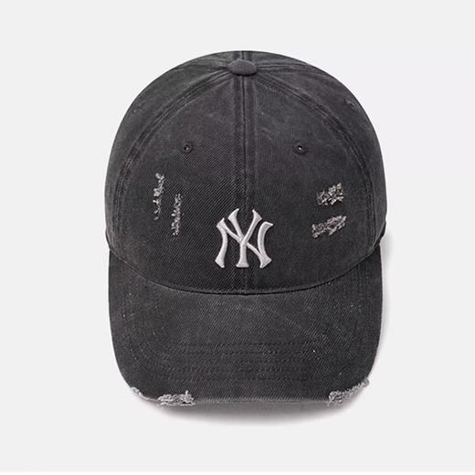 【MLB个性磨破棒球帽】MLB男女logo软顶棒球帽鸭舌帽春夏新款 商品图7