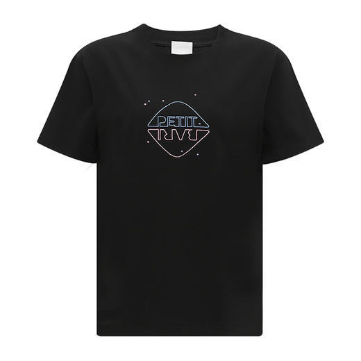 【2件9折】【Petit Bari】经典热销款女士短袖T恤 气质潮流百搭上衣 商品图1