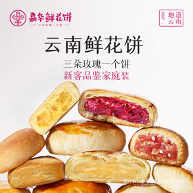 【嘉华鲜花饼  新客品鉴家庭装  4口味10枚装 325g