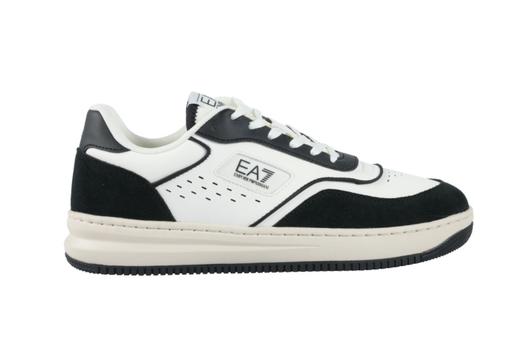 【上新特惠秒】Armani EA7 男士百搭舒适 软弹轻便 熊猫色真皮 运动休闲鞋12374 商品图7