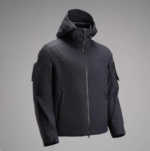 鹰爪铁幕战术夹克四季款户外耐磨作训修身迷彩连帽上衣 商品图1