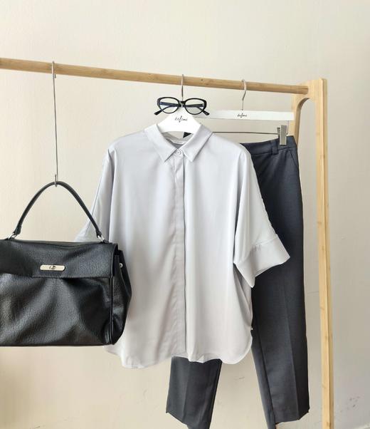 无图【经典款】【商场同款】伊芙丽夏衬衫1G4821672 商品图0