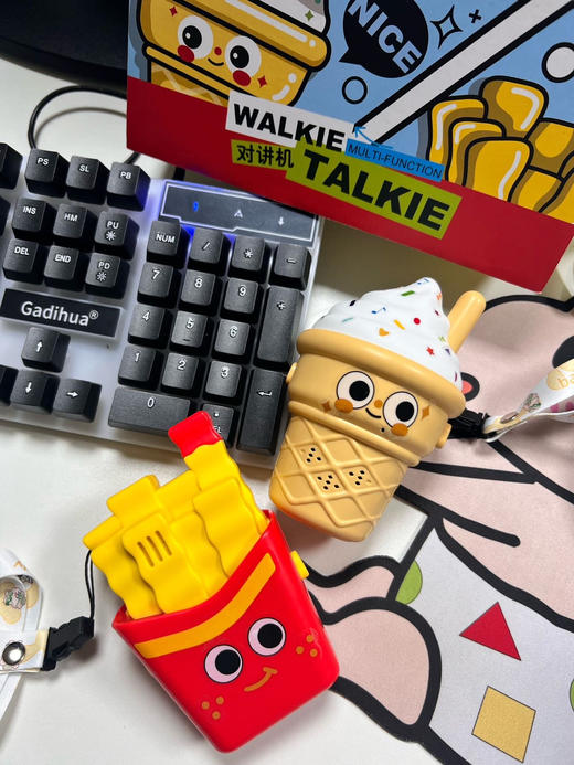 【秒杀】【加一】正品破价薯条冰淇淋对讲机玩具(一周发货)★ 商品图2
