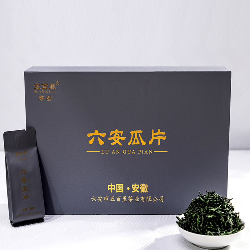 五百里 六安瓜片 一级新茶 150g (5gX30泡)