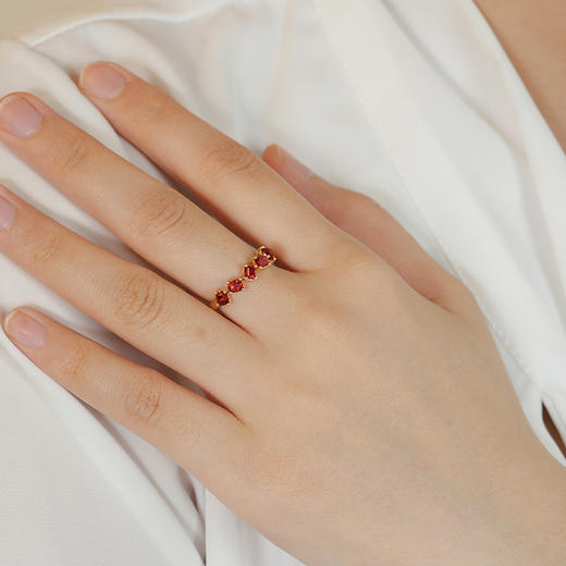 【高级珠宝】绮梦系列 | 鎏金涟漪戒指7 商品图2